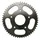 ADAPTABLE 50CC GEARED MOTORCYCLE REAR SPROCKET PEUGEOT RIEJU 50 MRX 2008>, SMX 2008> WHEELS A SPOKES 420 52 DTS STEEL -P2R SELECTION