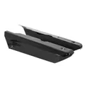 CAPOTAGE/CACHE CARTER CYCLO POUR PEUGEOT 103 HP/TSM/TSMR ACIER NOIR (PAIRE) -SELECTION P2R