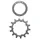 TRACK SPROCKET MICHE 14D. WITH MOUNT THREADED 3.30