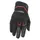 GANTS HIVER ADX DETROIT NOIR/ROUGE ETANCHE AVEC ISOLATION T11 (XL) (HOMOLOGUE NF EN 13594:2015)