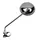 REAR-VIEW MIRROR UNIVERSAL MOPED VICMA ROUND A CLAMP CHROME