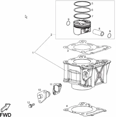 Cylindre - Piston