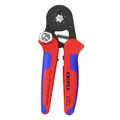 PLIERS A SERTIR PRO KNIPEX AUTO-AJUSTABLE FOR END CAP OF CABLE 180 mm WITH GRIP ERGONOMIC (97 53 14) -MADE IN GERMANY