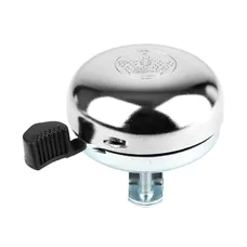 BICYCLE BELL P2R ESSENTIAL STEEL CHROME-PLATED DIAMETER 50 mm (SOLD INDIVIDUALLY)