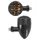 CLIGNOTANT UNIVERSEL REPLAY VINTAGE 13 LEDS BASE ABS FUME/NOIR (L 56mm / H 45mm / L 72mm) (HOMOLOGUE CE) (PAIRE)