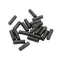 END CAP OF CABLE HOUSING DERAILLEUR 4 mm - LONG 17 mm PLASTIC (BAG OF 50) -FIBRAX
