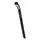 TIGE DE SELLE ROUTE/VTT ERGOTEC HOOK EVOLUTION ALUMINIUM NOIR DIAM 31.6 MM L 400 MM RECUL 15 mm (HOMOLOGUE NIVEAU 6)