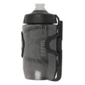 PORTE BIDON ZEFAL PULSE Z2 COMPOSITE NOIR SORTIE LATERALE REVERSIBLE 40g AVEC BIDON SENSE PRO 500ml ADAPTE POUR PETITS CADRES