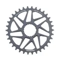 MTB CHAINRING DIRECT MOUNT BOOST FOR SHIMANO FC-M9100/M9120/M9130 STRONGLIGHT SINGLE ALUMINIUM HT3 GREY 34T - 12-SPEED