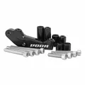BRACKET OF DEPORT OF BRAKE CALIPER VOCA G-FORCE RACING FOR MBK NITRO, MACH G/YAMAHA AEROX, JOG R BLACK (SUPPLIED WITH SPACER AND SCREW)