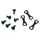 SCREW OF MOUNTING KIT BRAKE DISC SHIMANO (6 PIECES)