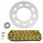 KIT CHAINE ADAPTABLE MBK 50 X-LIMIT ENDURO 2003>2006 / YAMAHA 50 DT R 2003>2006 420 11x50 (DIAM COURONNE 105/125/8.5) (DEMULTIPLICATION ORIGINE) -AFAM