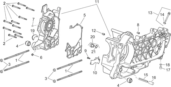 Carter moteur