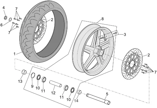 Roue AV