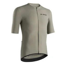 CYCLING JERSEY GIST SUMMER SUPREMO SLEEVES SHORT ZIP TOTAL TITANIUM L -5343