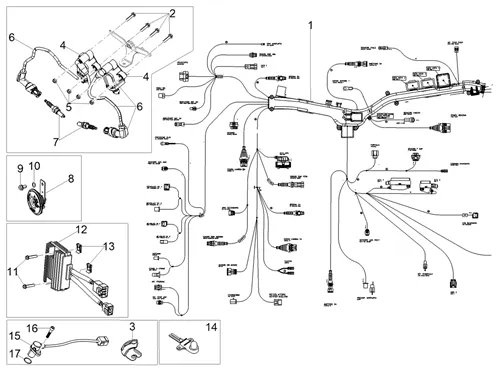 Circuit electrique AV