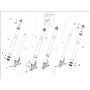 Fourche Av. Ohlins