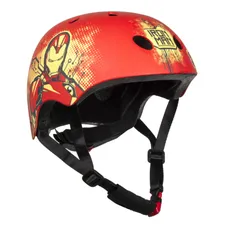CHILDREN'S BICYCLE HELMET DISNEY V3 MARVEL IRON MAN RED WITH ADJUSTMENT DIAL ADJUSTMENT SIZE 54-58 (CARD-PACKED)