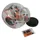 INNER TUBE REPAIR KIT VELOX CITY/TREKKING BIKE/MTB (6 PATCH 25 mm + 1 PATCH 34X24MM + 1 PATCH 50X30MM + COLLE 5 g + RAPE STEEL) WITH NOTICE (JARRE OF 50 KITS)