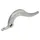 PEDAL OF BRAKE 50CC GEARED MOTORCYCLE OEM FOR RIEJU 50 MRX, SMX ALUMINIUM SILVER (OEM 0/000.730.0710)