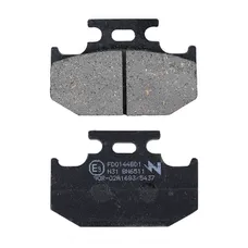 BRAKE PAD SET NEWFREN FOR YAMAHA 125 YZF-R125 2019> REAR, 125 XSR 2021> REAR, 125-250 YZ 1990>1997 REAR/KAWASAKI 125-250 KX 1989>1994 REAR/SUZUKI 250 DR Z 2001>2007 REAR (FD0144BD1) (DIRT ORGANIC)