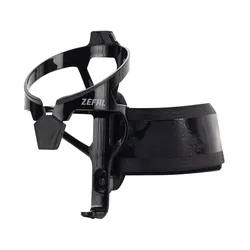 SUPPORT UNIVERSEL PORTE BIDON / ACCESSOIRE + PORTE BIDON PULSE A2 ZEFAL VELCROS NOIR (DIAMETRE DE 27.2mm à 80 mm)