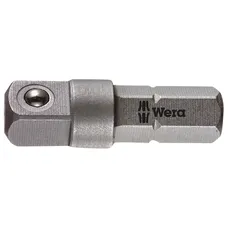 ADAPTATEUR/PORTE DOUILLE WERA 870/1 ELEMENT/TIGE DE LIAISON/CONNEXION 1/4 AVEC BILLE POUR DOUILLE A CARRE L 25 mm (VENDU A L'UNITE) -MARQUE ALLEMANDE POUR LES ATELIERS