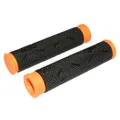 GRIP MTB PROGRIP 808 BLACK/ORANGE FLUORESCENT Ø22 mm L120MM (PAIR)
