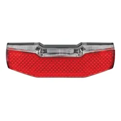 BICYCLE LIGHT E-BIKE REAR ON HOLDER-BAGAGE AXA BLUELINE 6-SPEED STEADY CENTRE DISTANCE 50 mm COMPATIBLE DYNAMO (LIGHT TO L'ARRET 4 MINUTES) - VISIBLE TO 600M