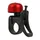 BICYCLE BELL/TIMBRE FOR SCOOTER XIAOMI PRO, PRO 2, 1S, ESSENTIAL, MI 3, M365 BLACK/RED -P2R