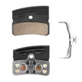 PLAQUETTE DE FREIN VTT SHIMANO XTR M9200 (SHIMANO ORIGINE METAL) -P04C (PAIRE SUR CARTE) (VOIR LISTE ARGUMENTAIRE)