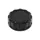 BOUCHON/COUVERCLE BOCAL DE LIQUIDE DE FREIN ARRIERE MOTO POUR YAMAHA 700 MT-07 2014>2016 ALU ANODISE NOIR -AVOC
