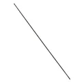 SPOKE STAINLESS STEEL BLACK DT SWISS HEAD RIGHT AERO 2/1.25/2 mm L 296 mm WITHOUT NUT (UNIT) FOR WHEEL R24 COTE OPPOSE CASSETTE