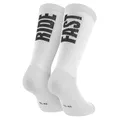 SOCKS/ANKLE SOCKS SUMMER GIST RIDE FAST WHITE 44/47 ANTIBACTERIEN - HEIGHT 22 cm (PAIR) -5875