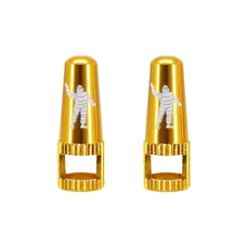 PLUG TUBELESS VALVE PRESTA MICHELIN COLORI OR (SOLD AS A PAIR)