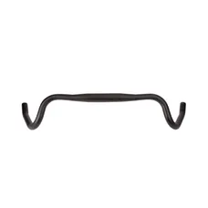 ROAD HANDLEBAR ERGOTEC GRAVEL ALUMINIUM BLACK DIAMETER 31.8 mm L 480/620 mm (APPROVED LEVEL 5)