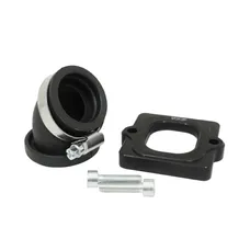 INTAKE MANIFOLD SCOOTER TOP PERF TPR RACING 360- FITTING WITH CARBURETTOR MIKUNI TM 24 FOR PIAGGIO 50 ZIP, TYPHOON/APRILIA 50 SR/GILERA 50 RUNNER, STALKER -TOP PERFORMANCES