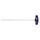 CLE ALLEN CYCLUS PRO MANCHE EN T 6mm LONGUEUR 350mm (VENDU A L'UNITE) -MADE IN CEE