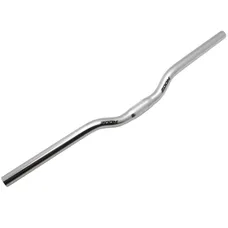 MTB HANDLEBAR DEMI RELEVE P2R ALUMINIUM KALIN SILVER 25,4 L600MM HEIGHT 30 mm