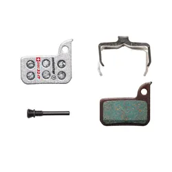 PLAQUETTE DE FREIN ROUTE / VTT SRAM FORCE 1, FORCE 22, RED 22B1, CX1, RIVAL 1, APEX HRD ET ULTIMATE (SWISSSTOP ORGANIC - DISC 32E) (PAIRE SUR CARTE) - COMPATIBLE VAE