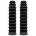 SOUFFLET DE FOURCHE MOTO POLISPORT NOIR DIAM INT 32 ET 60 mm - LONGUEUR 250 mm (PAIRE)