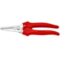 CISEAU/CISAILLE UNIVERSELLE PRO KNIPEX 190mm CHROME (DROIT) (95 05 190) -MADE IN GERMANY