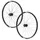 ROUES MTB DISC 29" FIR GALAXIUM E.BIKE DISC 6 HOLES BLACK CASSETTE SHIMANO MICROSPLINE 12-SPEED THRU AXLE 15/110 AND 12/148 HEIGHT/PROFIL 21 mm (PAIR) - TUBELESS READY E-BIKE