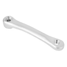 LEFT CRANK ARM 170 NEWTON ALUMINIUM FORGE ETROITE SILVER (CARDED)