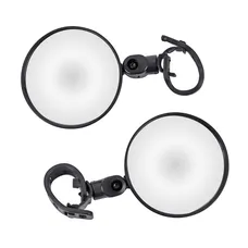 MIRROR END CAP OF GUIDON UNIVERSAL SCOOTER/BICYCLE (PAIR) -P2R