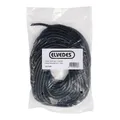 GAINE SPIRALE FLEXIBLE POUR FIL ELECTRIQUE DE VAE ET GAINE ELVEDES DIAM 4 mm NOIR (10M)