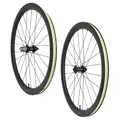 ROUES ROAD 700 MICHE ASFALTO CARBON PROFIL 22 mm FOR SHIMANO HG 12/11-SPEED TUBELESS READY WEIGHT 1680 g -WEIGHT MAX 120 kg- (PAIR)