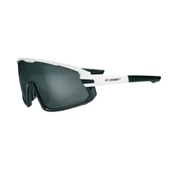 CYCLING GLASSES ADULT GIST NEXT MONTURE WHITE VERRES PHOTOCHROMIQUES QUI S'ADAPTENT AUTOMATIQUEMENT TO LA LUMINOSITE (VERRE CAT 1-3)