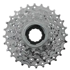 FREEWHEEL 7-SPEED SUNRACE 13-28 CHROME-PLATED INDEXEE (BOXED)