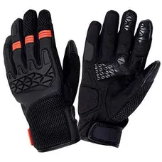 GANTS ETE TUCANO HOMME DOGON NOIR/ORANGE T10 (L) (HOMOLOGUE EN13594) (COMPATIBLE ECRAN TACTILE)